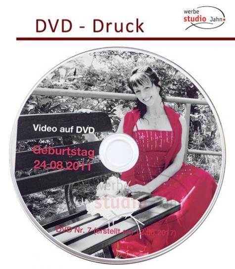 DVD bedruckt