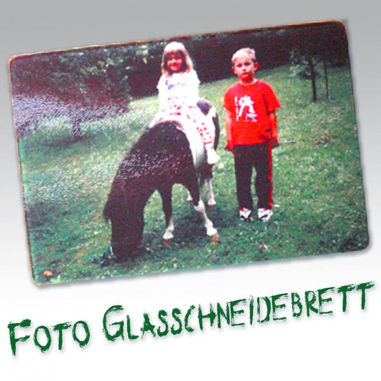 Foto Glasschneidebrett