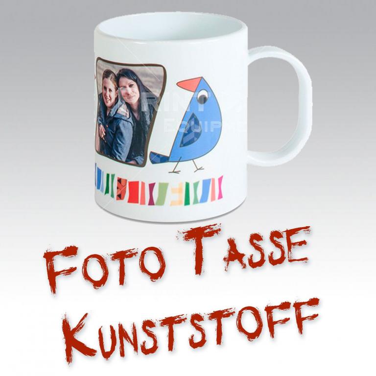 Fototasse Kunststoff